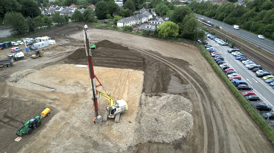 Band Drain installation