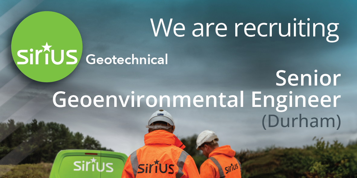 SIRIUS Job Ad Senior Geo Eng
